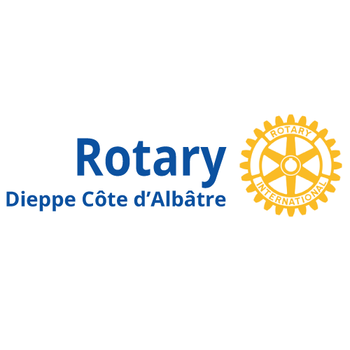 Logo du rotary dieppe côte d'albâtre